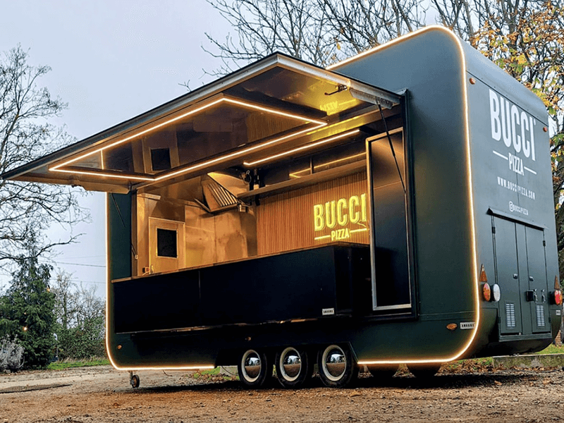 catering truck signage